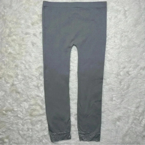 Hertex Lingerie Leggings / Tights Lace Grey Size Medium - Picture 2 of 16